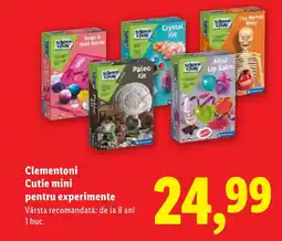 Lidl Clementoni Cutie mini pentru experimente Ofertă