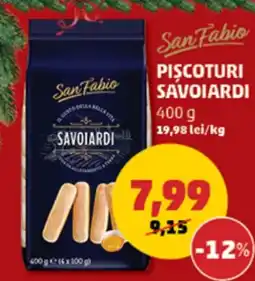 Penny San Fabio Piscoturi savoiardi Ofertă