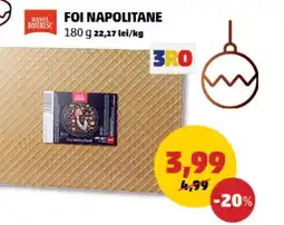Penny Foi napolitane Ofertă