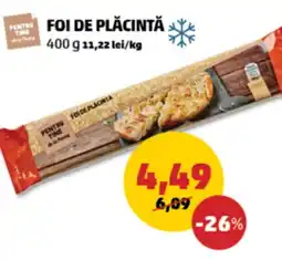 Penny Foi de plăcintă Ofertă