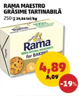Penny Rama maestro grăsime tartinabilă Ofertă