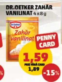 Penny Dr. Oetker Zahar vanilinat Ofertă