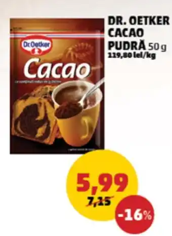 Dr. Oetker Cacao pudra