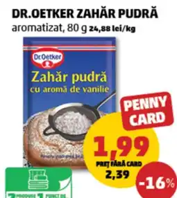 Penny Dr. Oetker Zahăr pudră aromatizat Ofertă