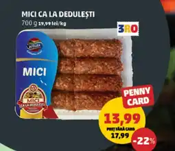 Penny Mici ca la dedulesti Ofertă