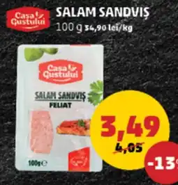 Penny Casa Gustului Salam sandvis Ofertă