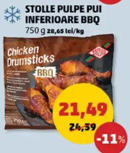 Penny Stolle pulpe pui inferioare bbq Ofertă