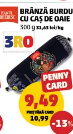 Penny Brânză burduf cu cas de oaie Ofertă