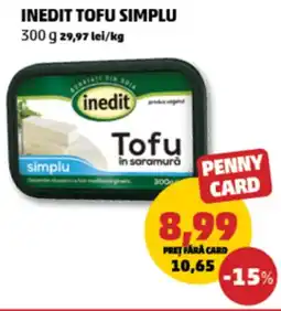 Penny Inedit tofu simplu Ofertă