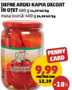 Penny Defne ardei kapia decojit în otet Ofertă