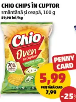 Penny Chio chips în cuptor smântână şi ceapă Ofertă