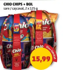 Penny CHIO CHIPS + BOL sare/caşcaval Ofertă