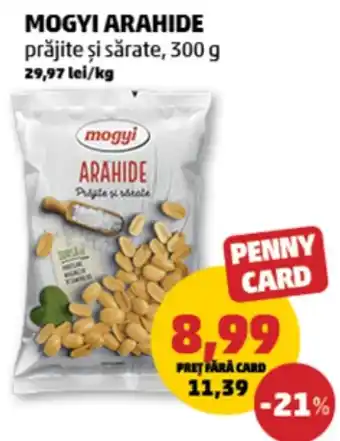 Penny Mogyi arahide prăjite şi sărate Ofertă