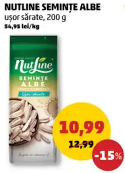 Penny Nutline seminţe albe ușor sărate Ofertă