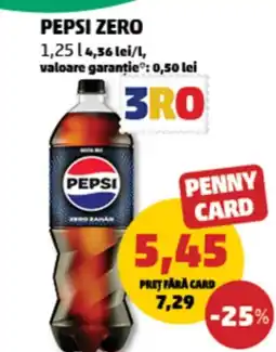 Penny Pepsi zero Ofertă