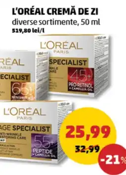 Penny L'oréal cremă de zi Ofertă