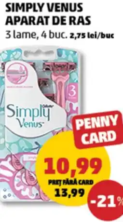 Penny Simply venus aparat de ras Ofertă