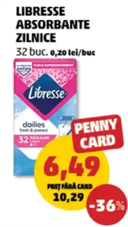 Penny Libresse absorbante zilnice Ofertă