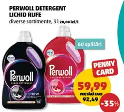 Penny Perwoll detergent lichid rufe Ofertă