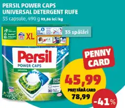 Penny Persil power caps universal detergent rufe Ofertă