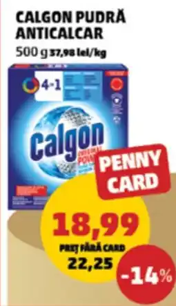 Penny Calgon pudra anticalcar Ofertă
