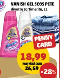 Penny Vanish gel scos pete Ofertă