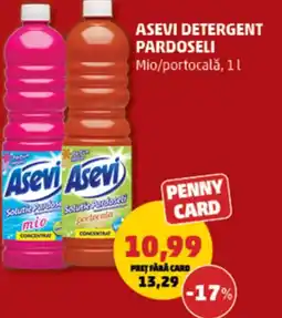 Penny Asevi detergent pardoseli mio/portocalǎ Ofertă