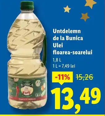 Untdelemn de la Bunica Ulei floarea-soarelui
