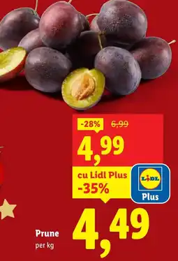 Lidl Prune Ofertă