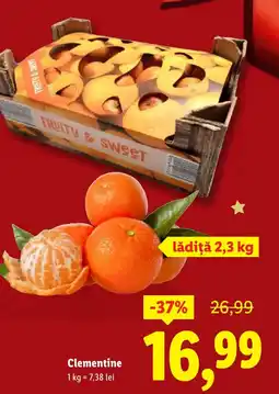 Lidl Clementine Ofertă