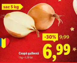 Lidl Ceapǎ galbenă Ofertă