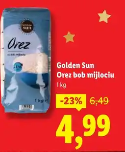Lidl Golden Sun Orez bob mijlociu Ofertă