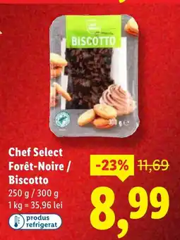 Lidl Chef Select Forêt-Noire/ Biscotto Ofertă