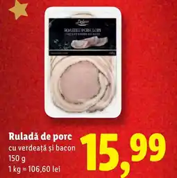 Lidl Ruladă de porc Ofertă