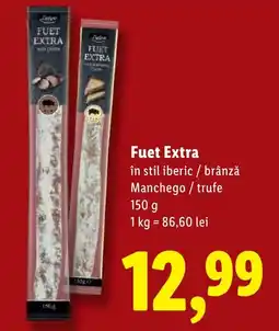 Lidl Fuet Extra Ofertă