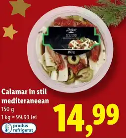 Lidl Calamar în stil mediteraneean Ofertă