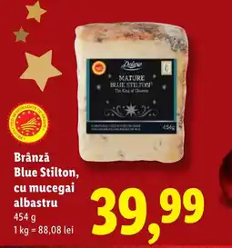 Lidl Deluxe Brânză Blue Stilton, cu mucegai albastru Ofertă