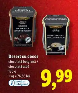 Lidl Deluxe Desert cu cocos Ofertă