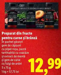 Lidl Preparat din fructe pentru carne şi brânză Ofertă