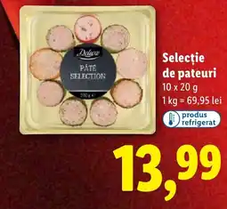Lidl Deluxe Selecţie de pateuri Ofertă