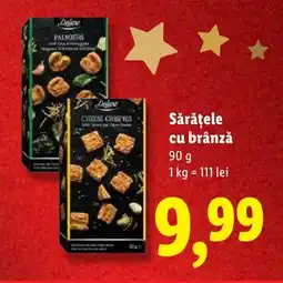 Lidl Deluxe Sărăţele cu brânză Ofertă