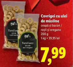Lidl Deluxe Covrigei cu ulei de măsline Ofertă
