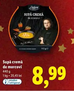 Lidl Deluxe Supă cremă de morcovi Ofertă