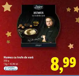 Lidl Deluxe Humus cu trufe de vară Ofertă