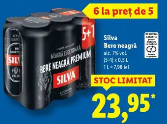 Lidl Silva Bere neagră Ofertă