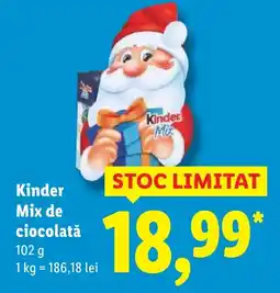 Lidl Kinder Mix de ciocolată Ofertă