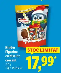 Lidl Kinder Figurine cu biscuit crocant Ofertă