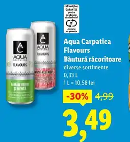 Lidl Aqua Carpatica Flavours Băutură răcoritoare Ofertă