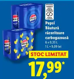 Lidl Pepsi Băutură răcoritoare carbogazoasă Ofertă
