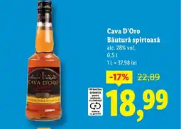 Lidl Cava D'Oro Băutură spirtoasă Ofertă